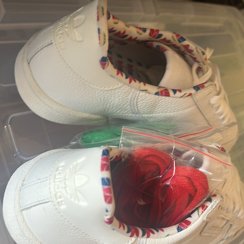 Brand New Adidas White Shoes